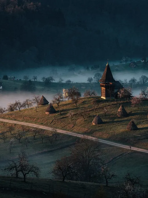Landschaft der Region Rumänien & Siebenbürgen