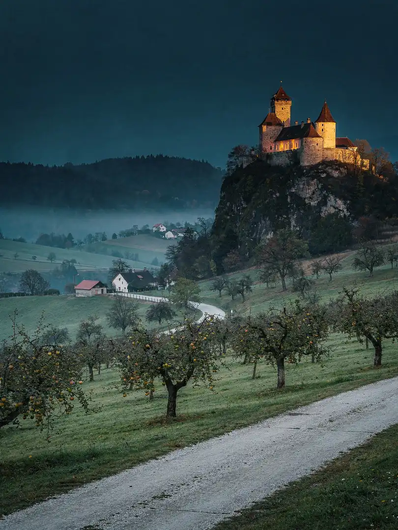 Landscape of the region Styria & Vulkanland