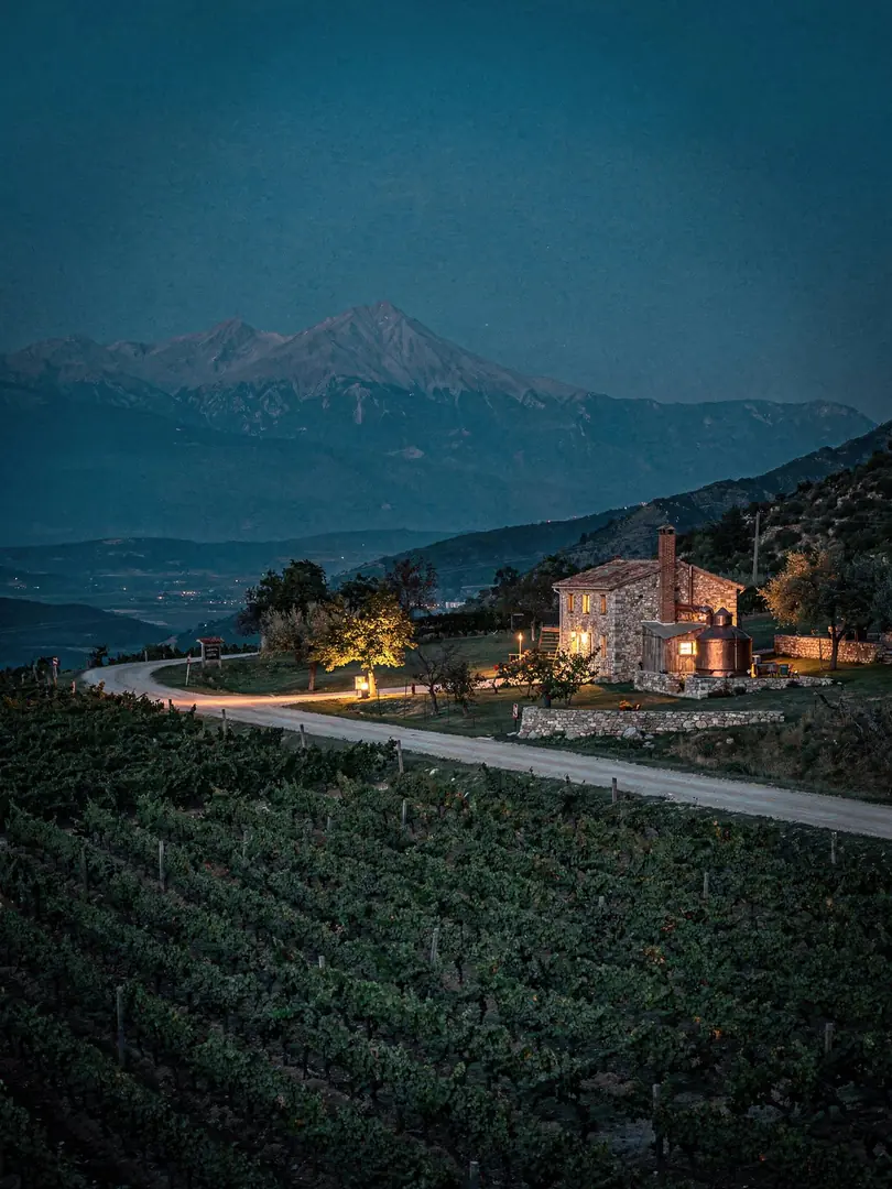 Landscape of the region Thessaly & Macedonia