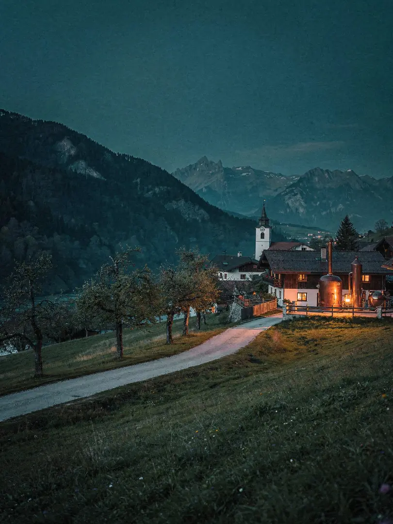 Landschaft der Region Vorarlberg