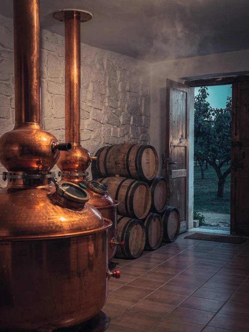Distillation in the region Croatia & Slovenia