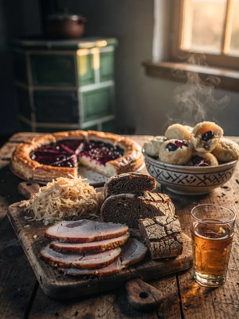 Essen & Brauchtum in der Region Mähren & Slowakei