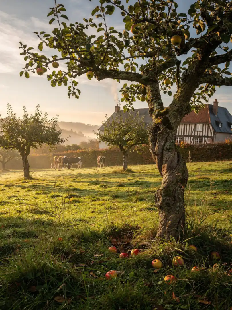 Frucht & Rohstoff in der Region Pays d'Auge