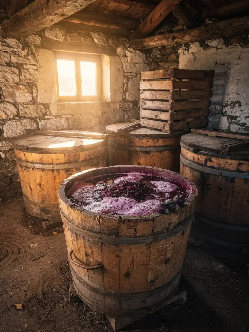 Mash & Fermentation in the region Romania & Transylvania