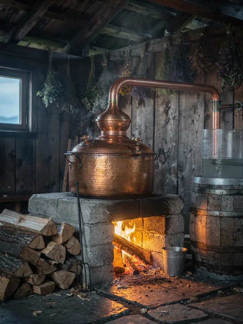 Distillation in the region Romania & Transylvania