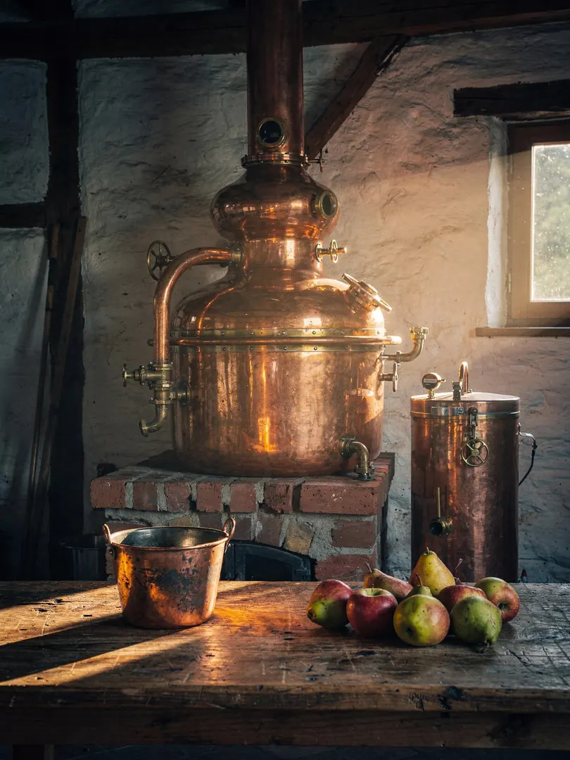 Distilling in the region Swabian Alb & Orchard Meadows