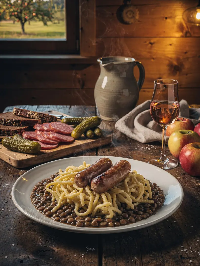 Essen & Brauchtum in der Region Schwäbische Alb & Streuobst