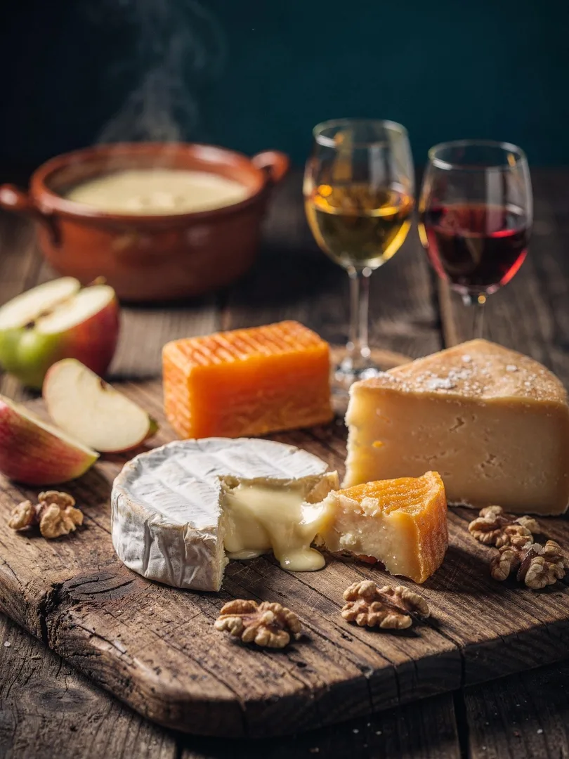 Brand und Käse: Calvados zum Camembert, Kirsch zum Fondue