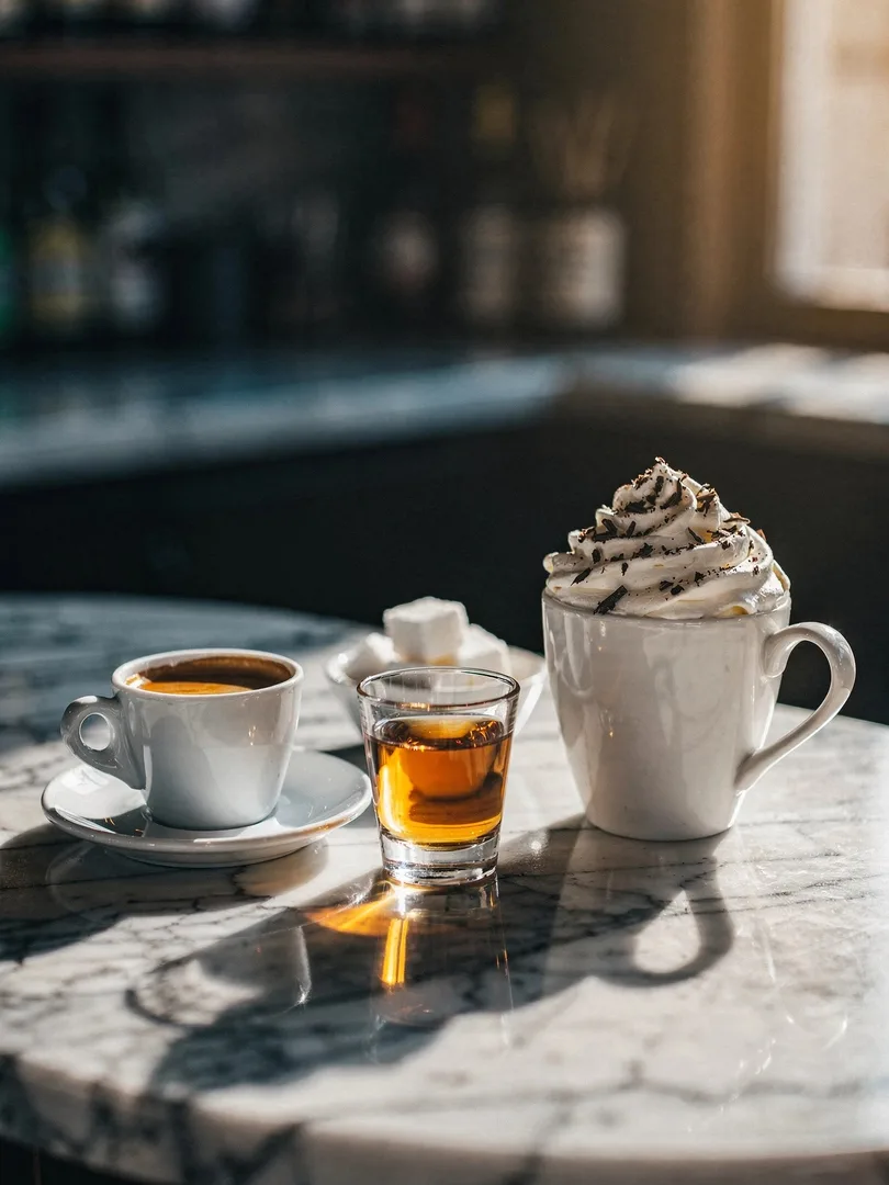 Caffè corretto, Rüdesheimer Kaffee, Kafi Luz: Brand im Kaffee