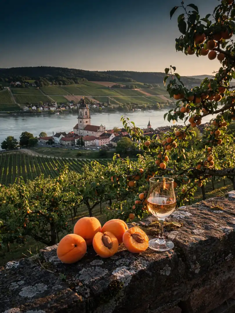 Marillenbrand und Aprikosenbrand: Wachau, Wallis, Kecskemét