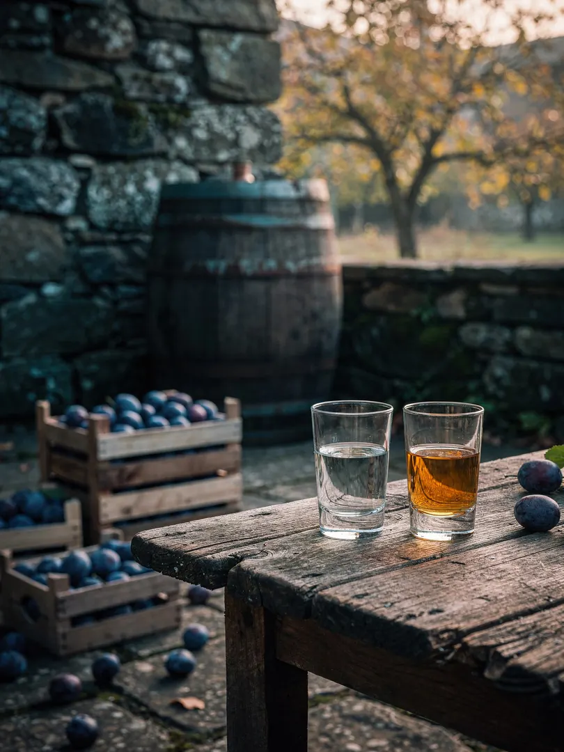 Zwetschgenwasser, Slivovitz, Šljivovica: one spirit, many names