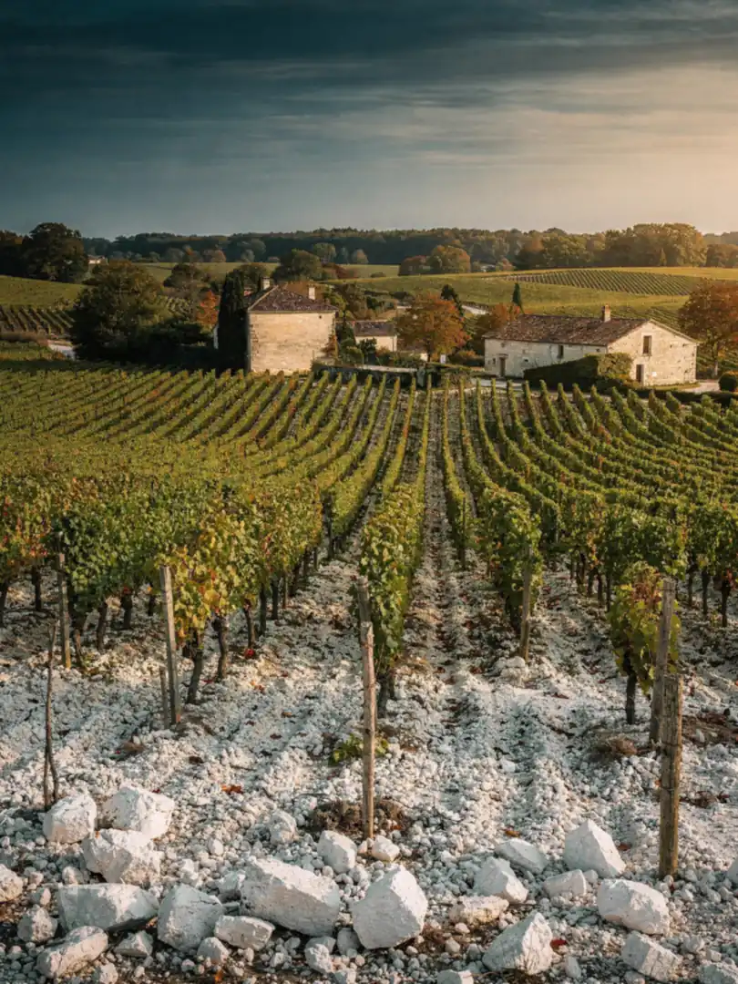 Cognac-Lagen: Grande Champagne bis Bois ordinaires