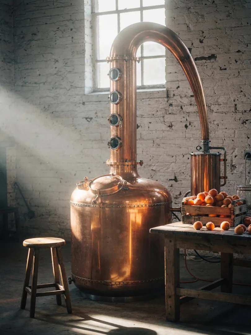 Distilling in the region Wachau