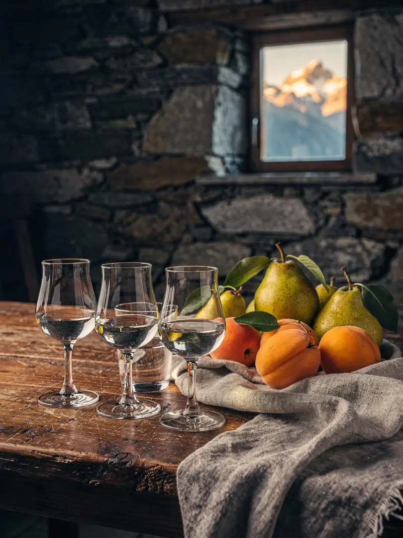 Tasting in the region Valais