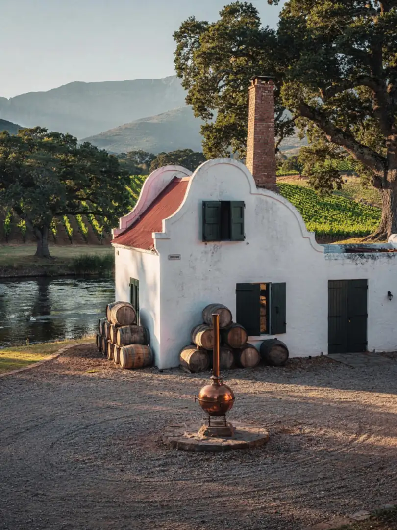 Region & History in the region The Western Cape & Brandy Route