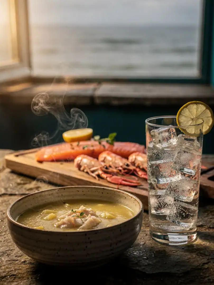 Gin & Food in the region Highlands & Islands