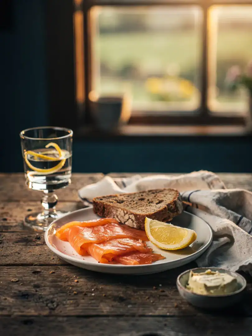 Gin & Essen in der Region Irischer Gin
