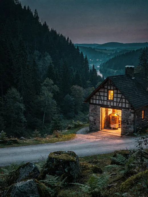Landschaft der Region Schwarzwald
