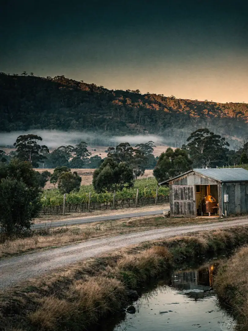 Landschaft der Region Victoria & Yarra Valley