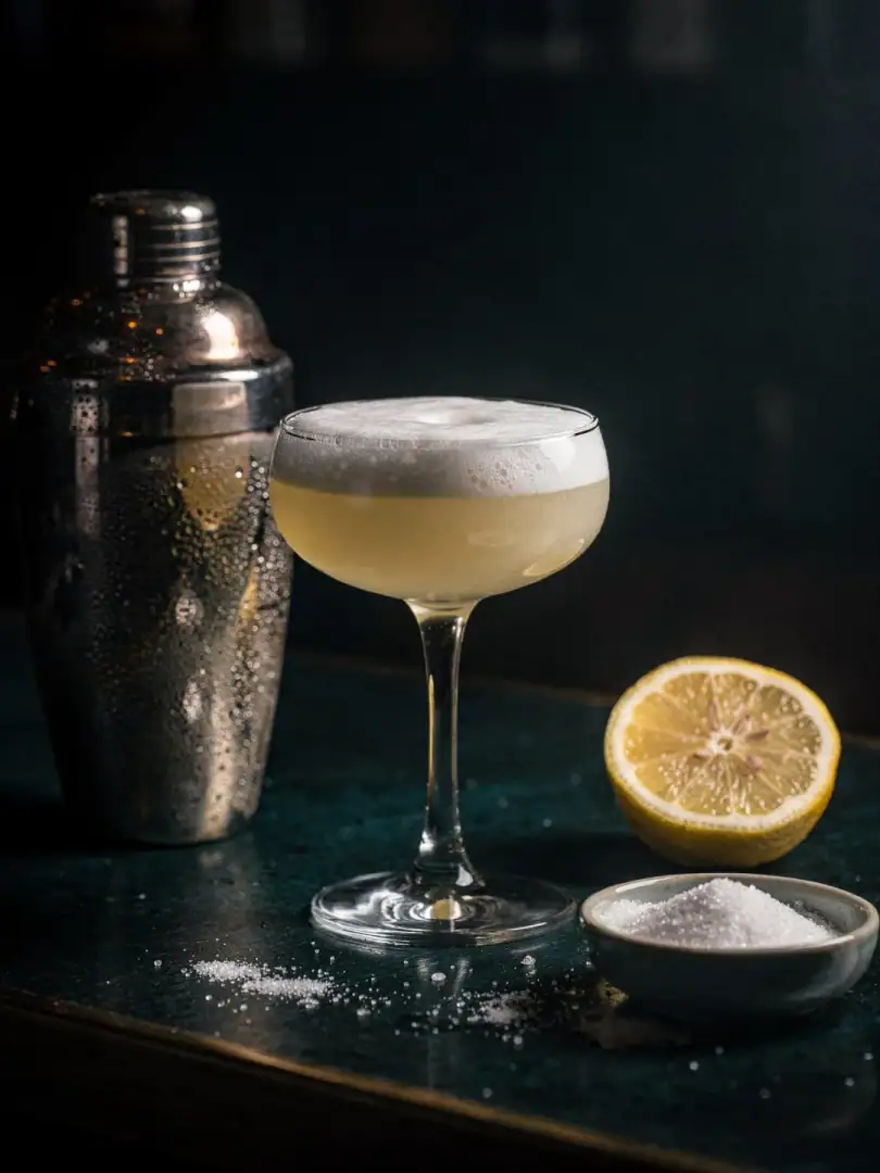 Gin Sour und Fizz
