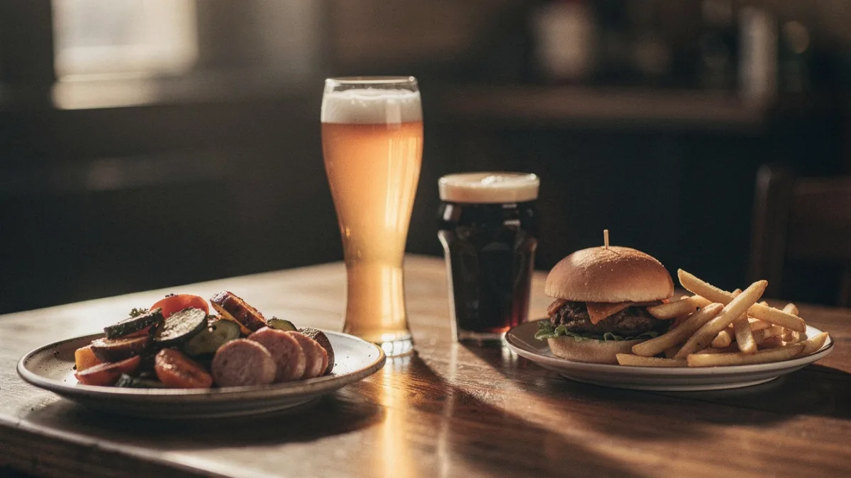 Welches Bier passt zum Essen? Mehr als Pils zum Grillen
