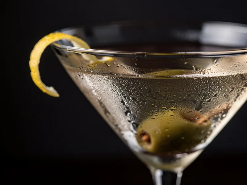 Dry Martini — detail