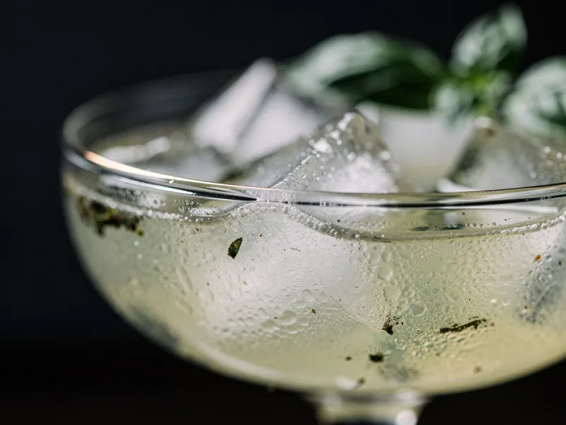 Gin Basil Smash — Detail
