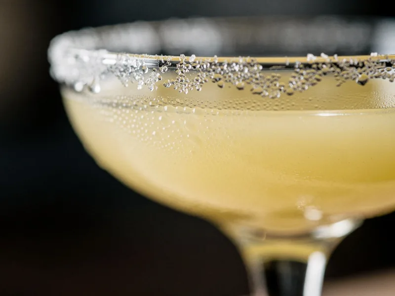 Lemon Drop Martini — detail