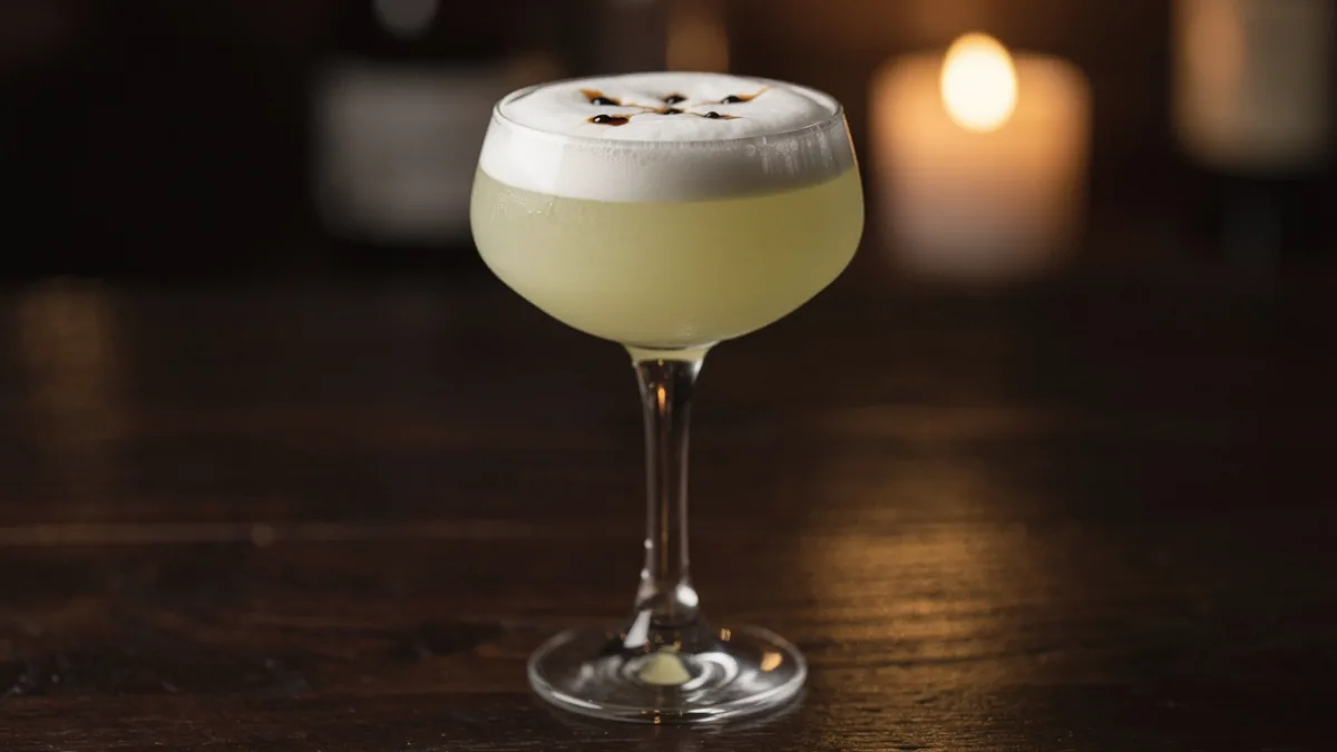 Pisco Sour im small goblet