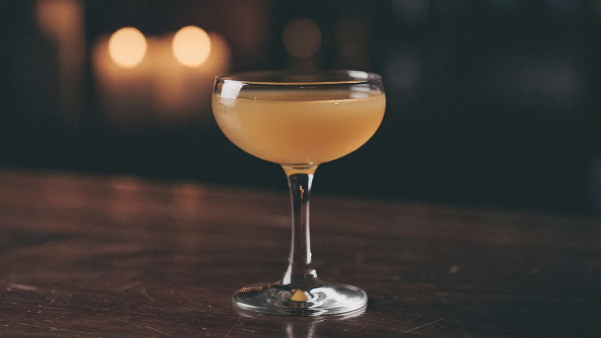 Sidecar im Cocktail coupe