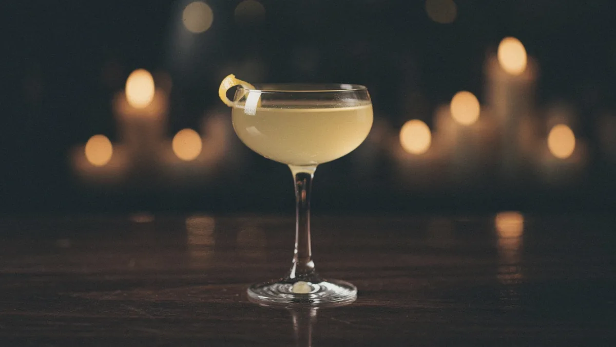 Vesper im Cocktail glass