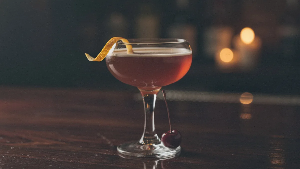 Vieux Carré im Cocktail glass