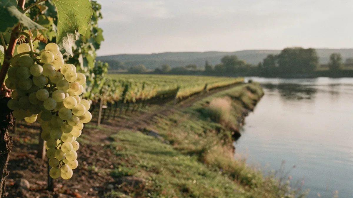 Gutedel und Chasselas: milder Weißwein entdecken — Motiv zum Thema Rebsorten