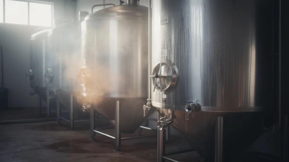 Lager und Ale: Gärung statt hell gegen dunkel — Motiv zum Thema Bier