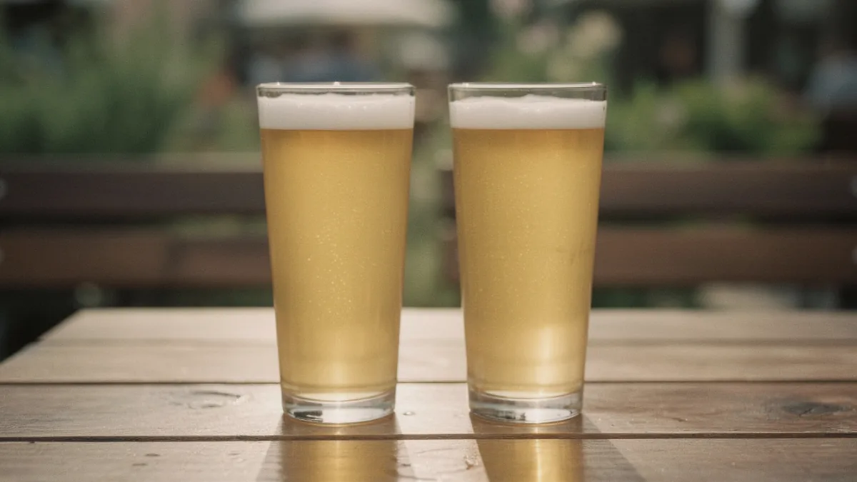 Pils oder Helles: Worin unterscheiden sie sich? — Motiv zum Thema Bier