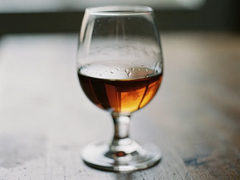 Rum: Glas und Temperatur
