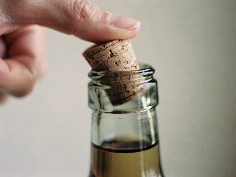 Schaumwein: Nicht bis zum Rand einschenken
