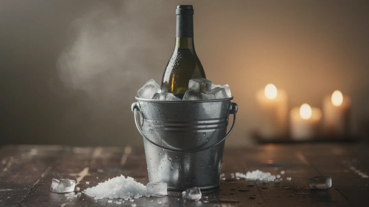 Wein schnell kühlen: So geht es am schnellsten — Motiv zum Thema Technik