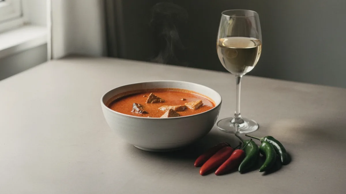 Welcher Wein passt zu scharfem Essen?