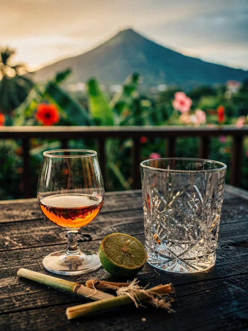 Rumstil in der Region Basse-Terre