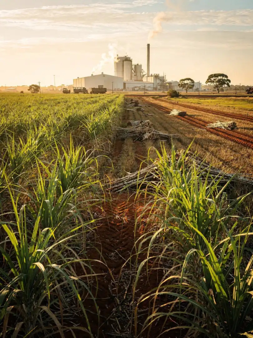 Sugarcane & Molasses in the region Queensland: Bundaberg