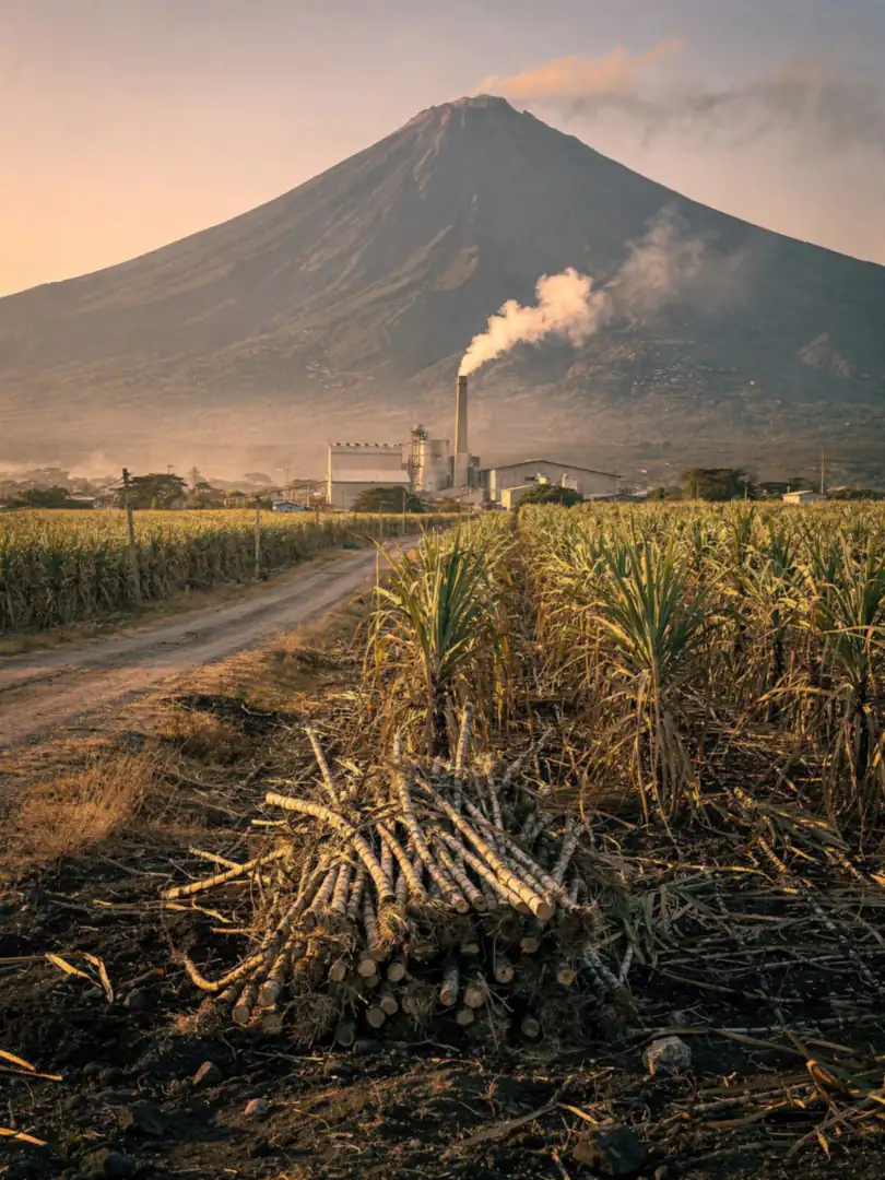 Zuckerrohr & Melasse in der Region Nicaragua: Chichigalpa