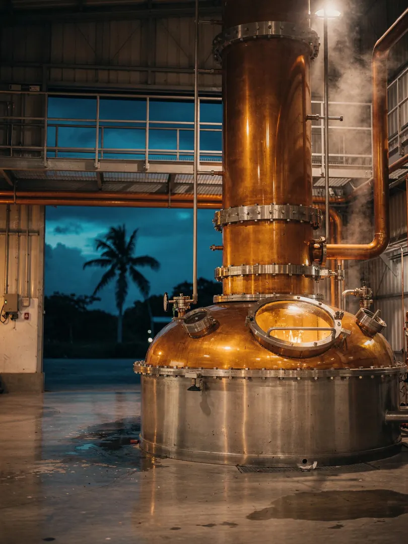 Distillation in the region Cibao: Santiago & Puerto Plata