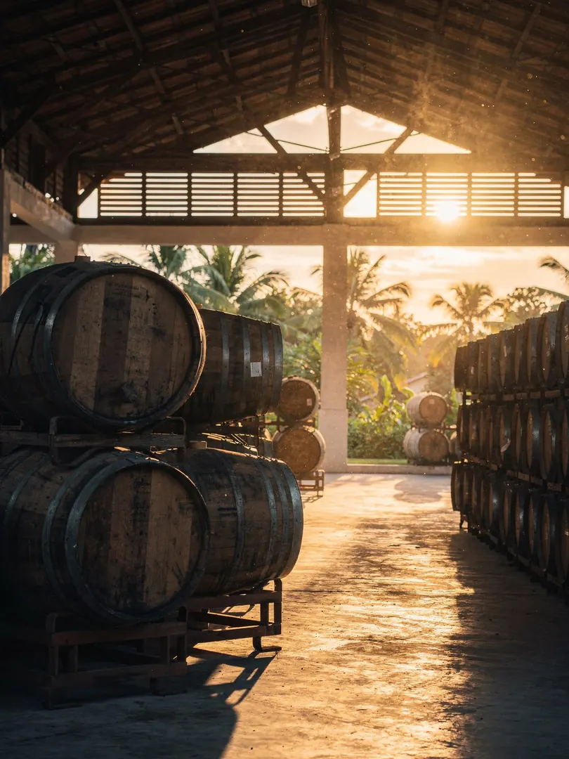 Barrel & Climate in the region Cibao: Santiago & Puerto Plata