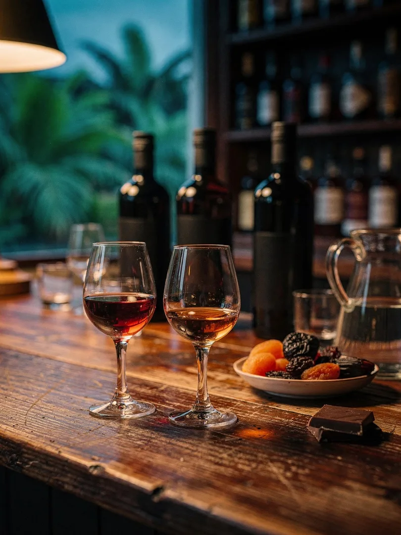 Tasting in the region Demerara: Diamond & El Dorado