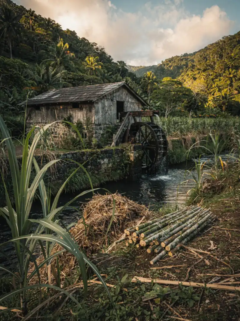 Zuckerrohr & Melasse in der Region Grenada