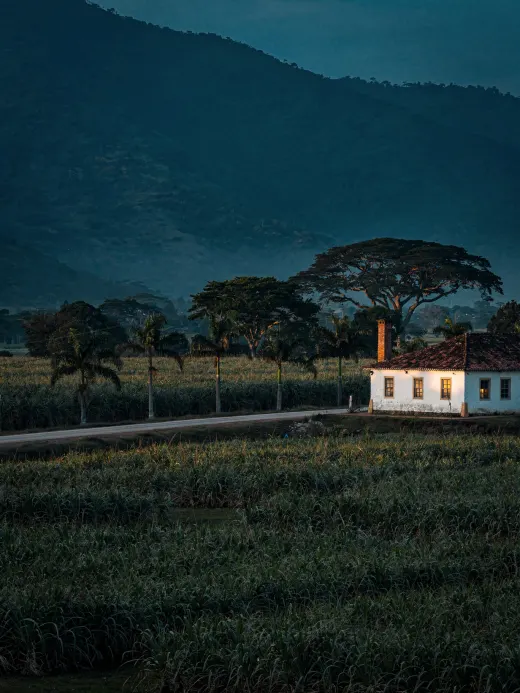 Landscape of the region Aragua & the Central Region