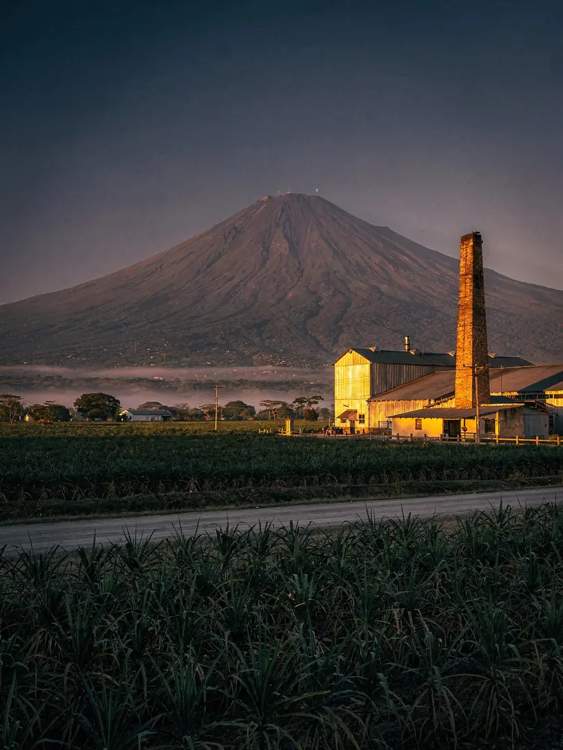 Landschaft der Region Nicaragua: Chichigalpa