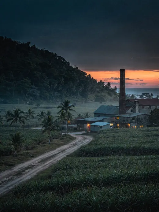 Landscape of the region Fiji & the South Pacific
