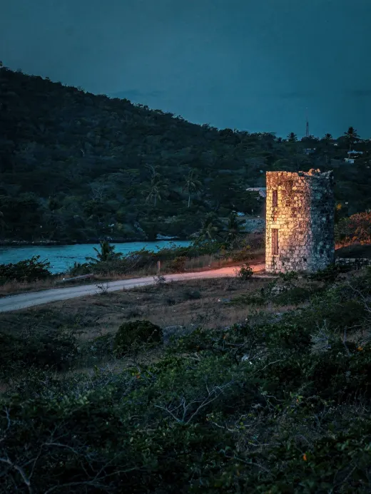 Landscape of the region Virgin Islands: St. Croix & Tortola